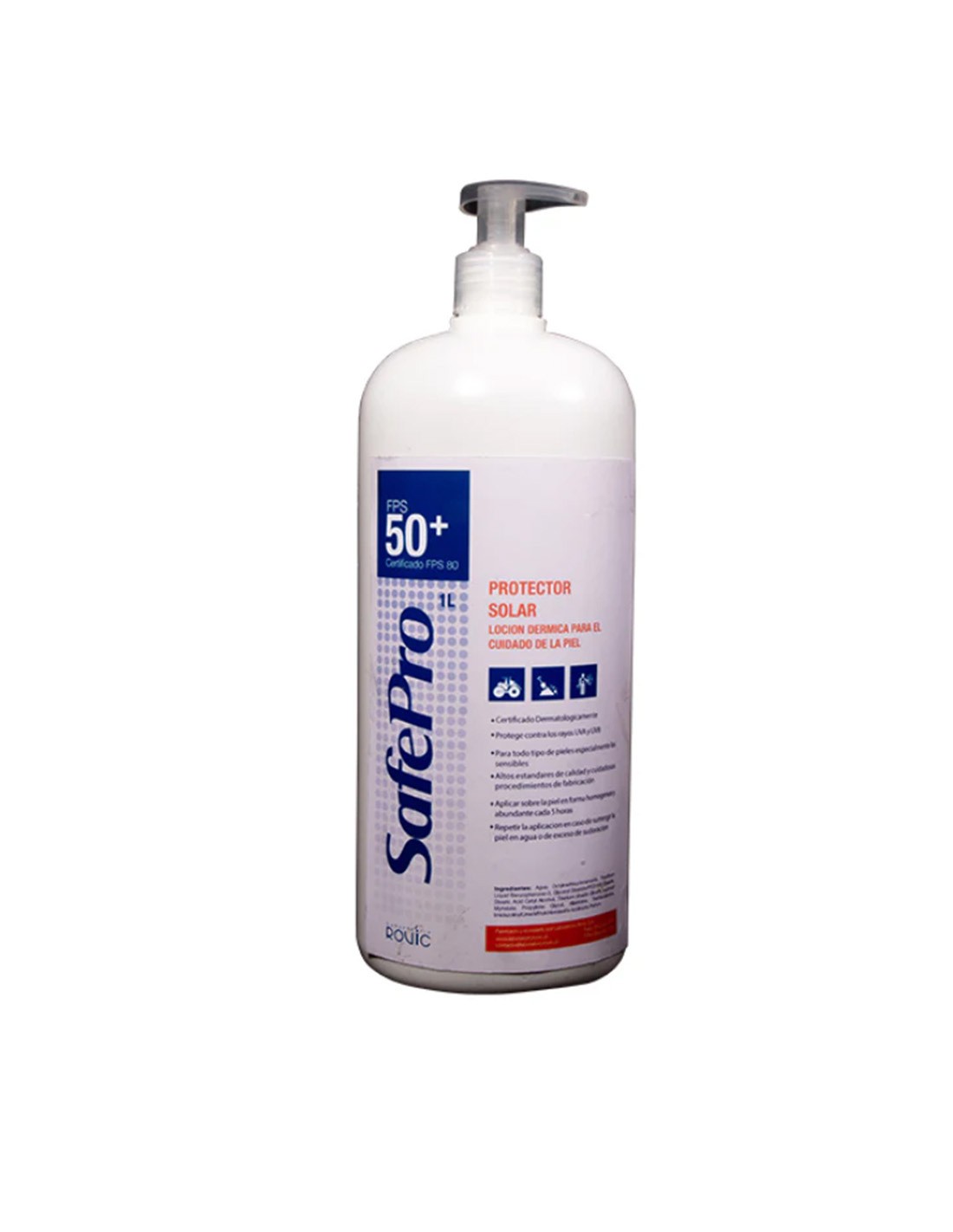 Bloqueador Solar SAFEPRO 1L