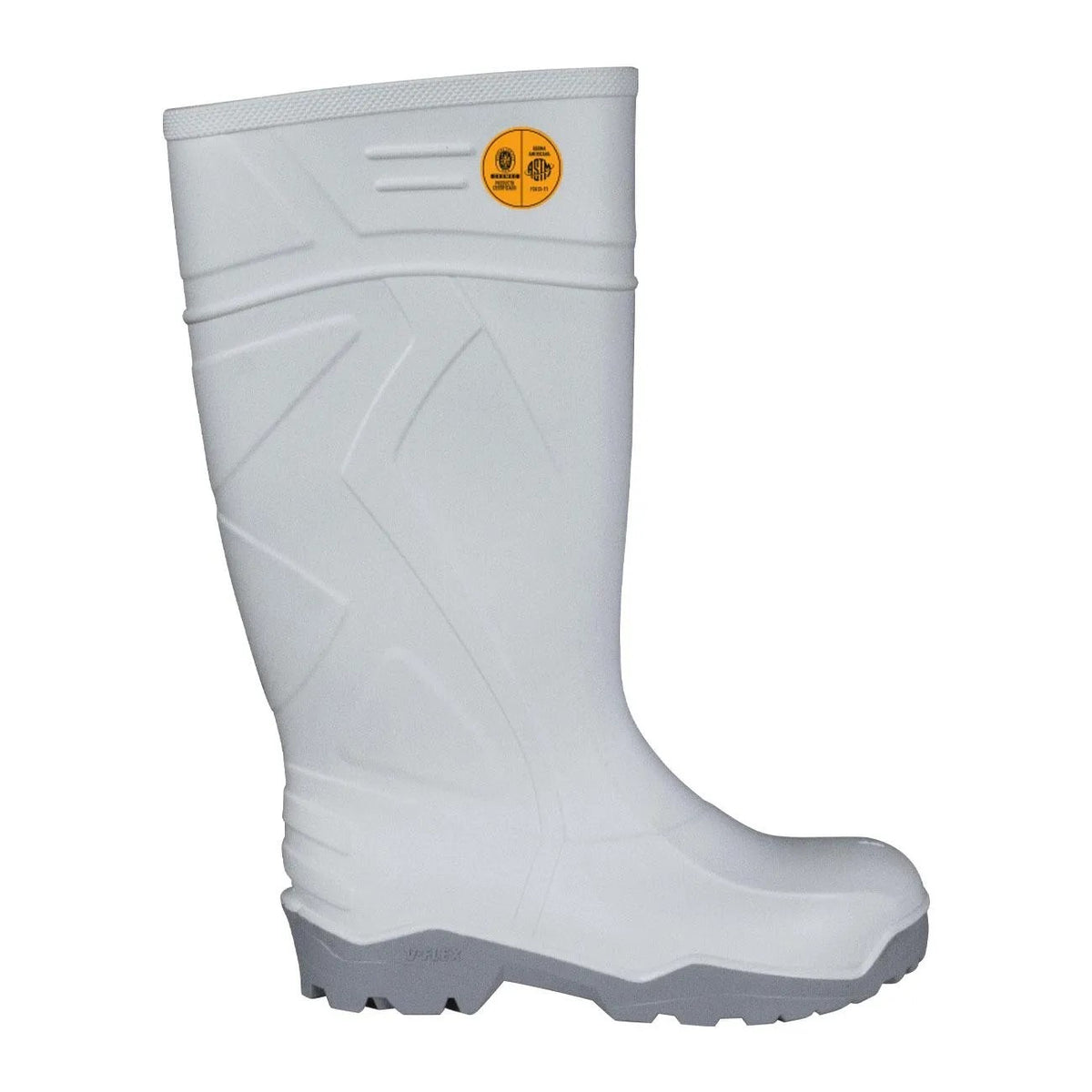 Bota V-Flex 943 Pcv Blanca Con P/Acero