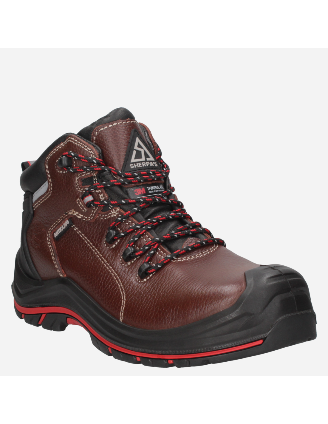 Botín De Seguridad Sherpa´S Sh424Cdktc Café