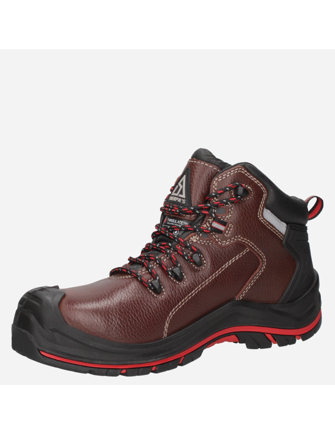 Botín De Seguridad Sherpa´S Sh424Cdktc Café