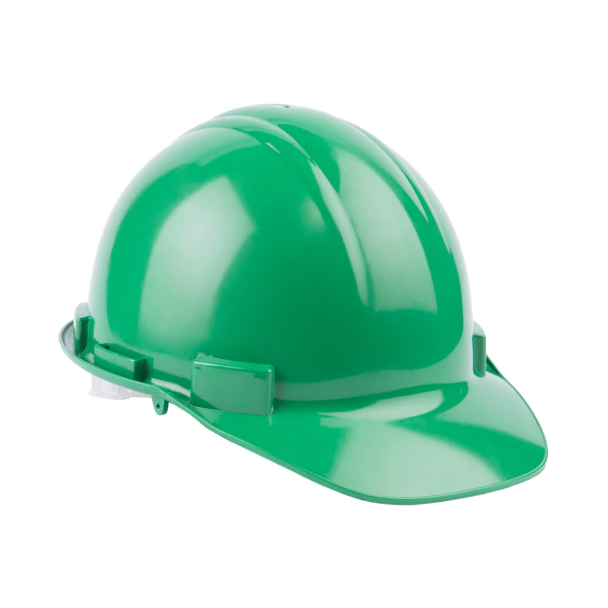 Casco Básico 4 Puntas C/Arnés Plástico Verde