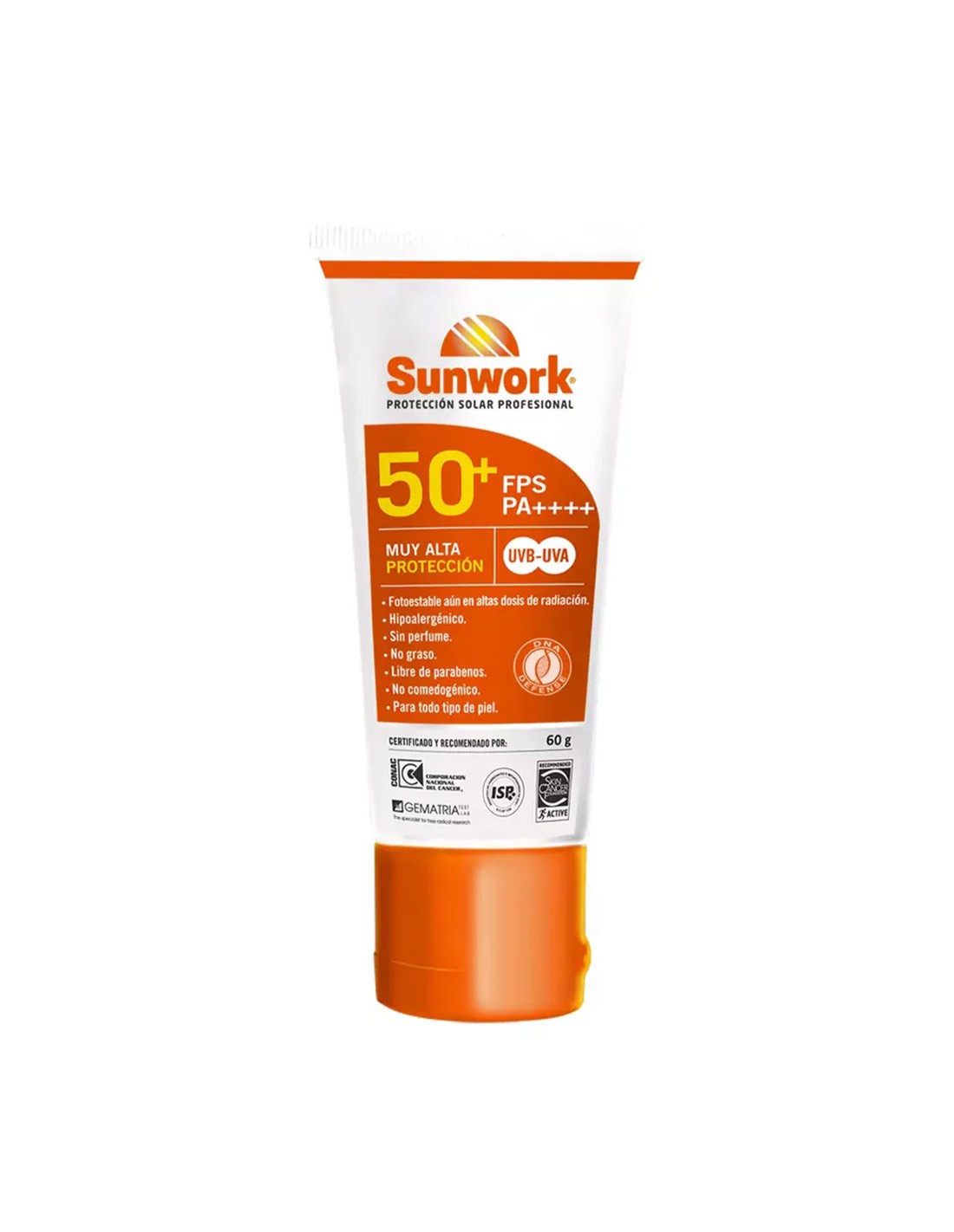 Protector Solar Sunwork FPs 50+  60gr